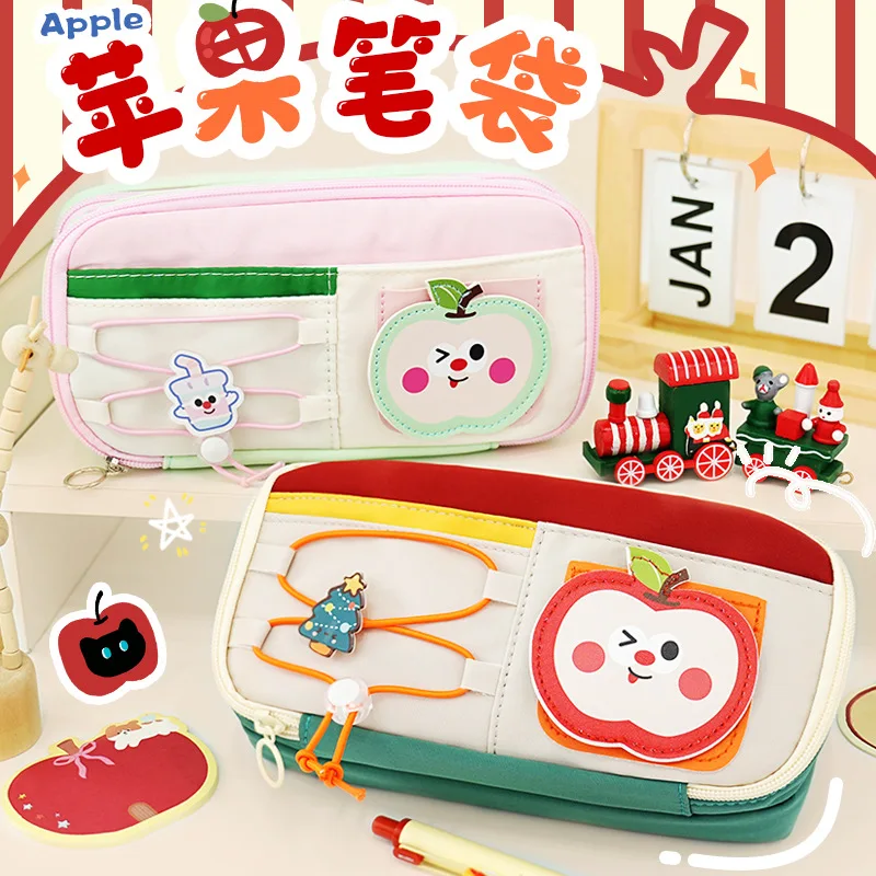 

Pencil Cases Large Capacity Pencil Bag Pouch Holde for Girls Office Students Organizer School Stationery Supplies Christmas Gift