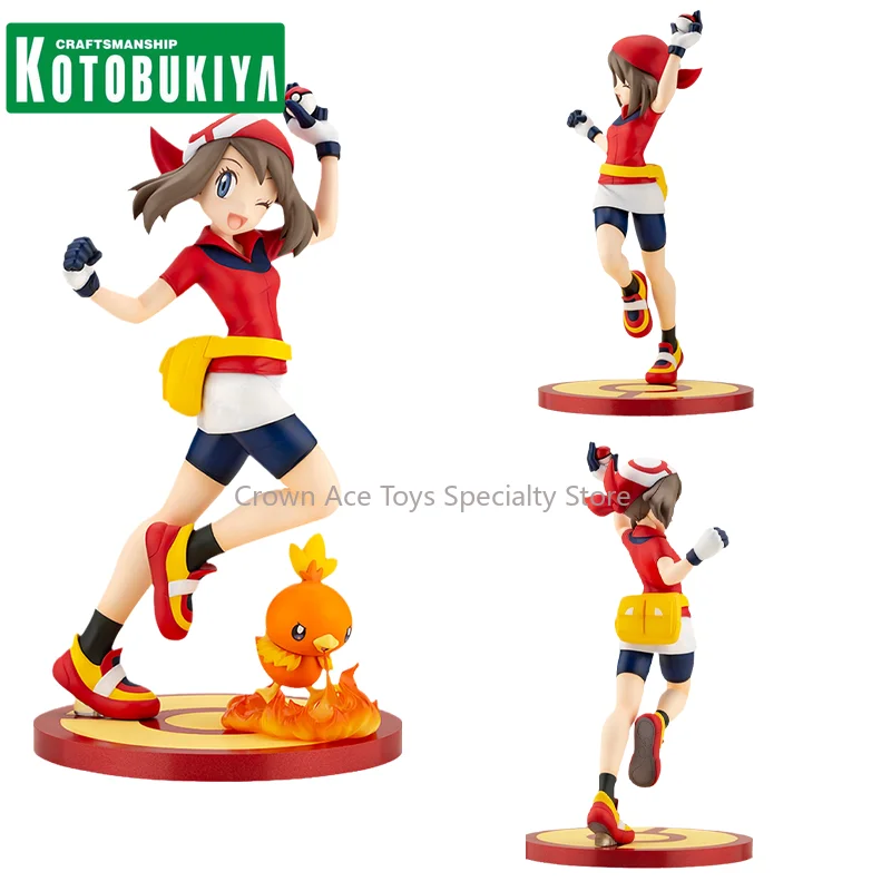 

KOTOBUKIYA Anime Figure PP962 ARTFX J Pokemon May Action Figure Trendy Toy Doll for Kid Holiday Gift Collectible Model Ornaments