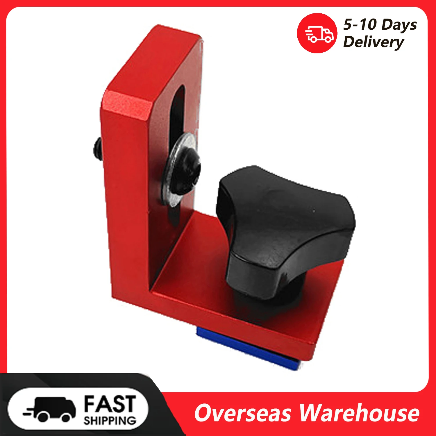 Fixed T-Slot Miter Track Stop Locator Sliding Brackets Woodworking Rail Retainer Chute Backing Connector Wood Working Tool