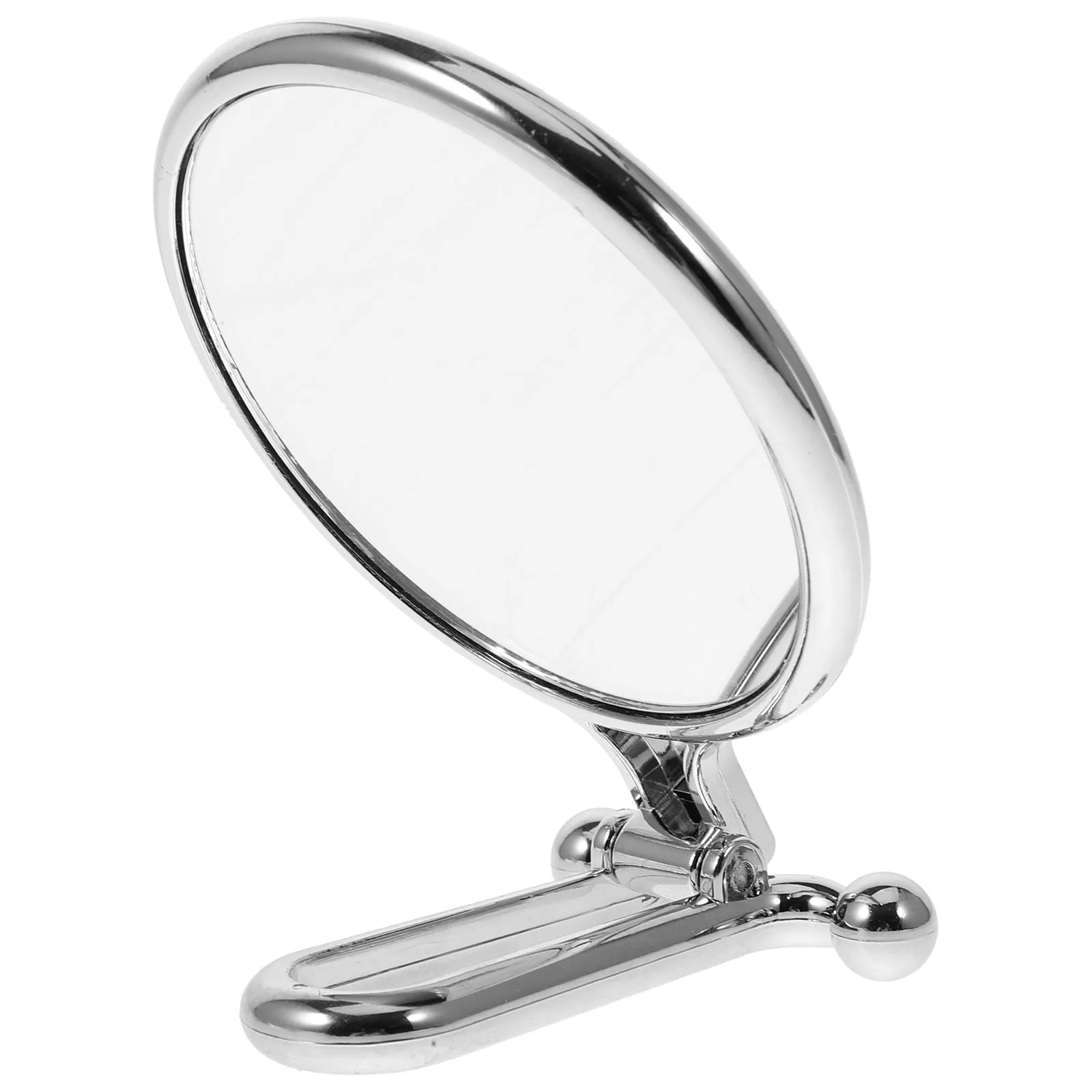 1 szt. Składane Okrągłe Kompaktowe Lustro do Makijażu Lekkie Materiały Premium Przenośne Mini Lustro Wyraźne Odbicie Użytkowe