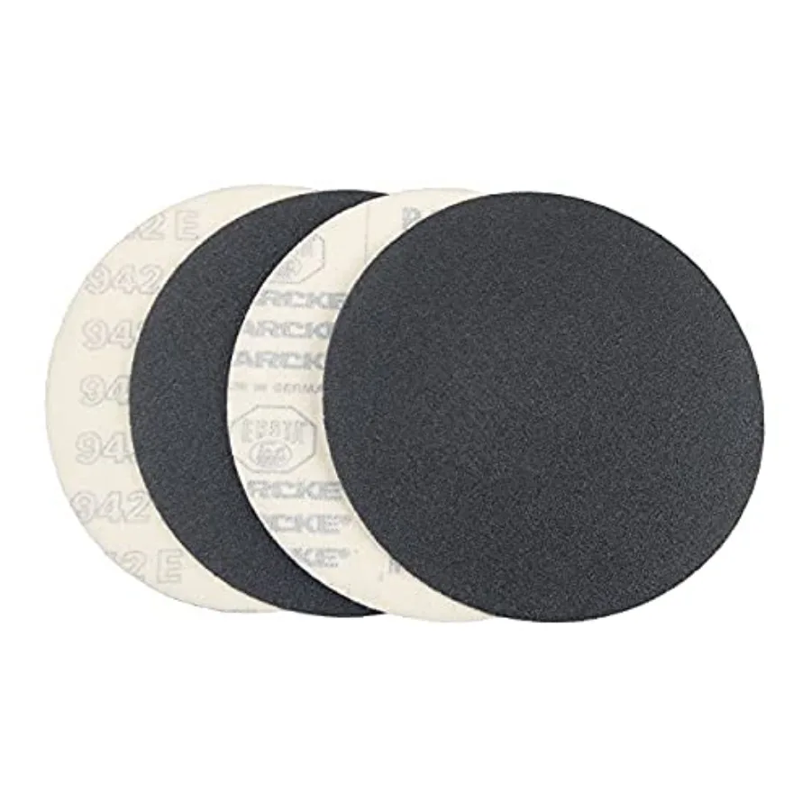 

Высококачественные 7-дюймовые шлифовальные диски на липучке, без отверстий, черные, из карбида кремния, для шлифовальных машин Sto