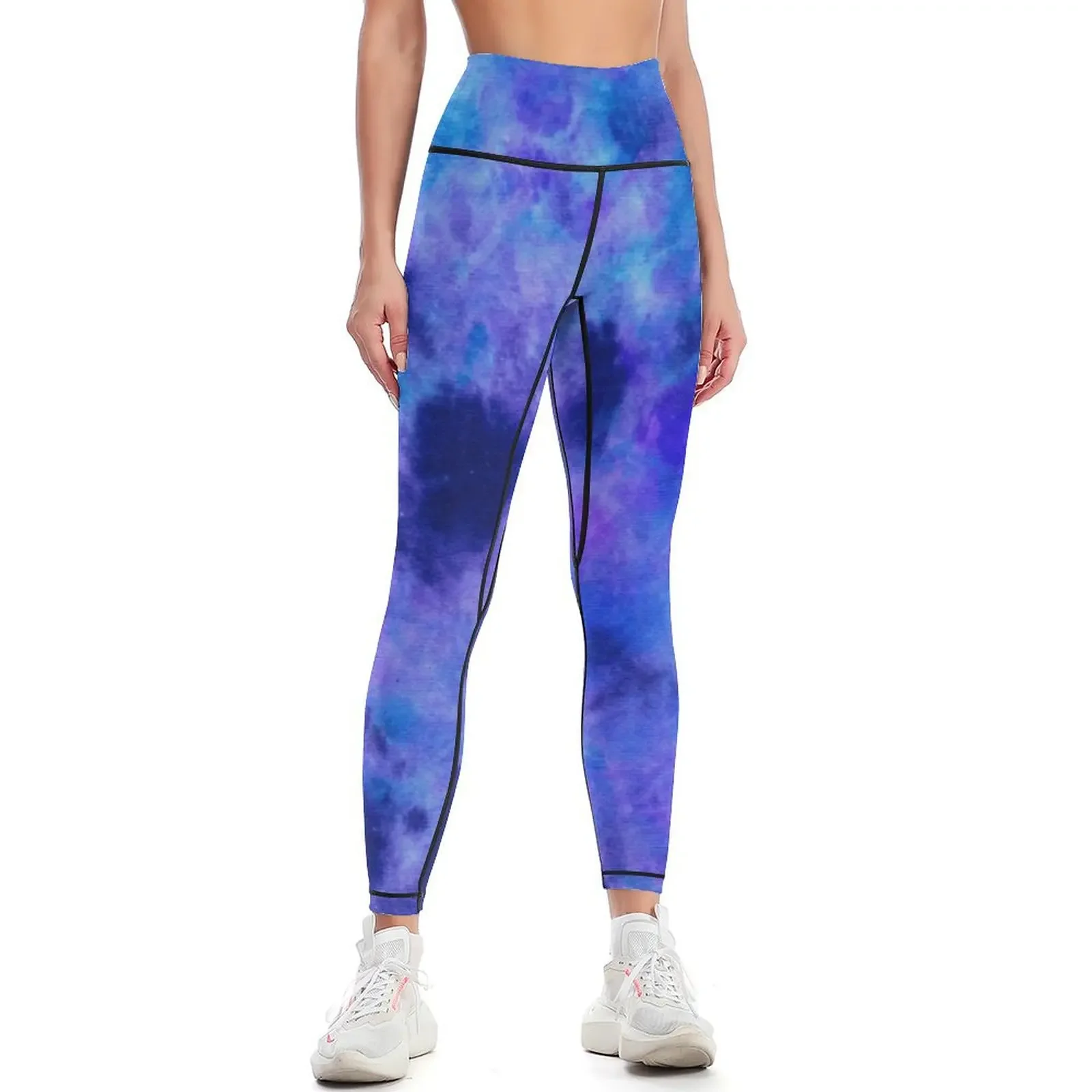 

Lapis DyeBlot Leggings gym wear gym pants Womens Leggings