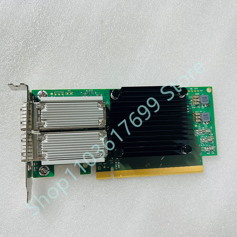 For Mellanox 100G Dual-Port 10 Gigabit Optical Fiber Network ConnectX-5 MCX516A 09FTMY