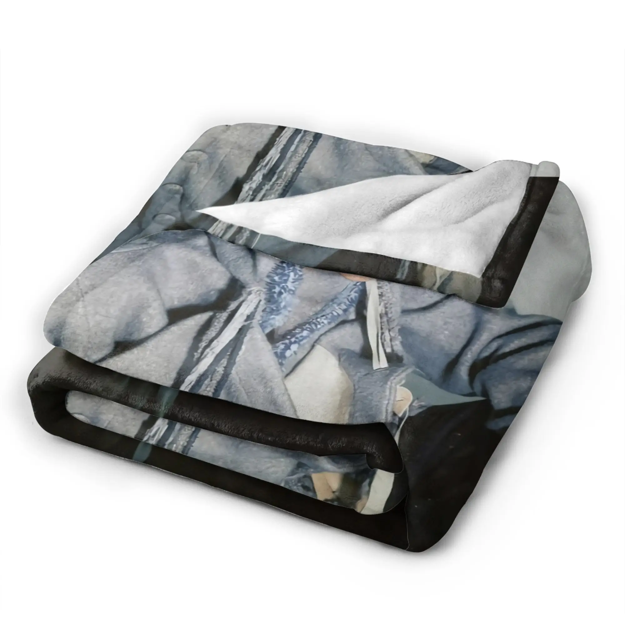 Ald1 Members Flannel Blanket Girls  Warm Bedding Throws Winter Home Decor Bedspread Sofa Bed Cover