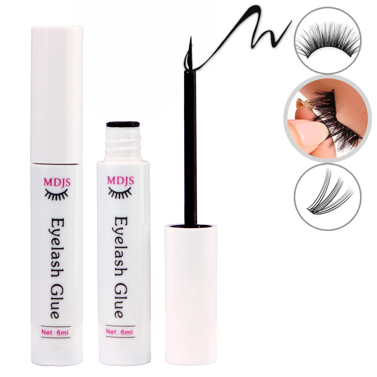 Disposable false eyelash glue for women mild non-irritating waterproof anti-sweat lasting styling