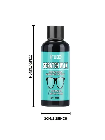 Eyeglass Scratch Repair CreamEyeglass Lens and Frame Scratch Polish, Lens Scratch Polishing, Buffing, Suitable for Minor Scratch