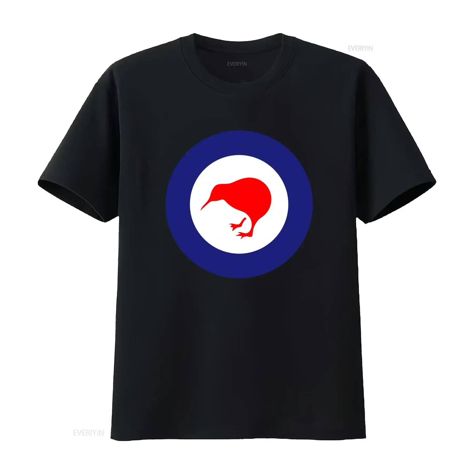 Camiseta con diseño de pájaro kiwi de la RNZAF de Nueva Zelanda, diseño Royal Travel, perfecta para entusiastas, gráfico de moda vintage lavado