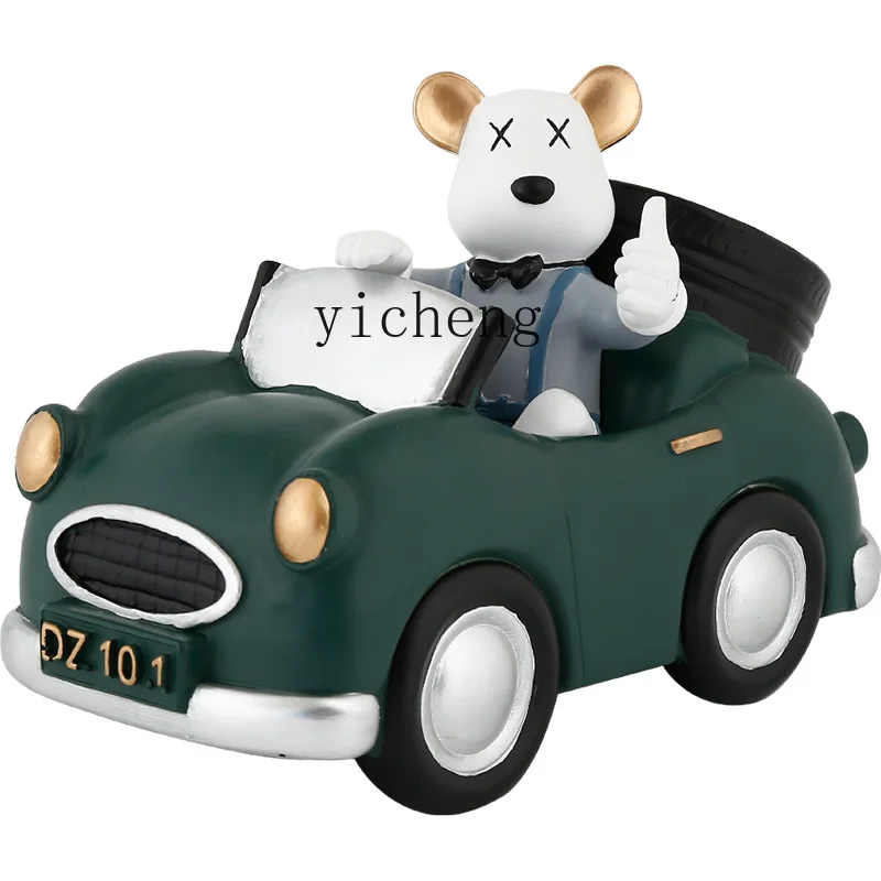 

XL Violent Bear Wine Cabinet Decoration Red Wine Rack Home Creative Cabinet High-End