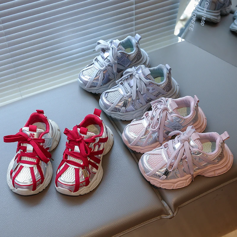 

New Children's comfortable and durable sports shoes spring girls' shoes anti-slip and comfortable boys' shoes