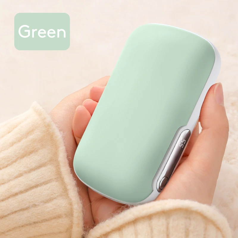Hot Selling Hand Heater Hand Warmer 10000mah Large Capacity KC Battery Power Bank Electric Heater Portable Rechargeable view 4