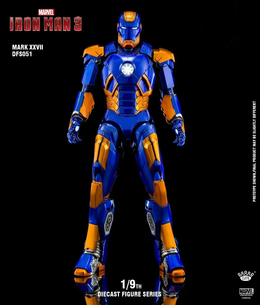 1:9 Mk8 Mk9 Mk11 Mk12 Mk13 Mk14 Marvel Iron Man Kingarts Ka Complete Alloy Toy Figure Assembled Collectible Model Gift Boy Deco