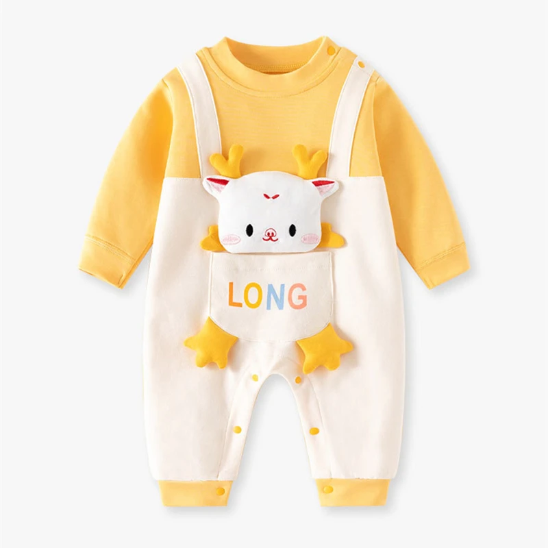 

3-18M spring autumn baby kids boys girls cottoon cartoon rompers