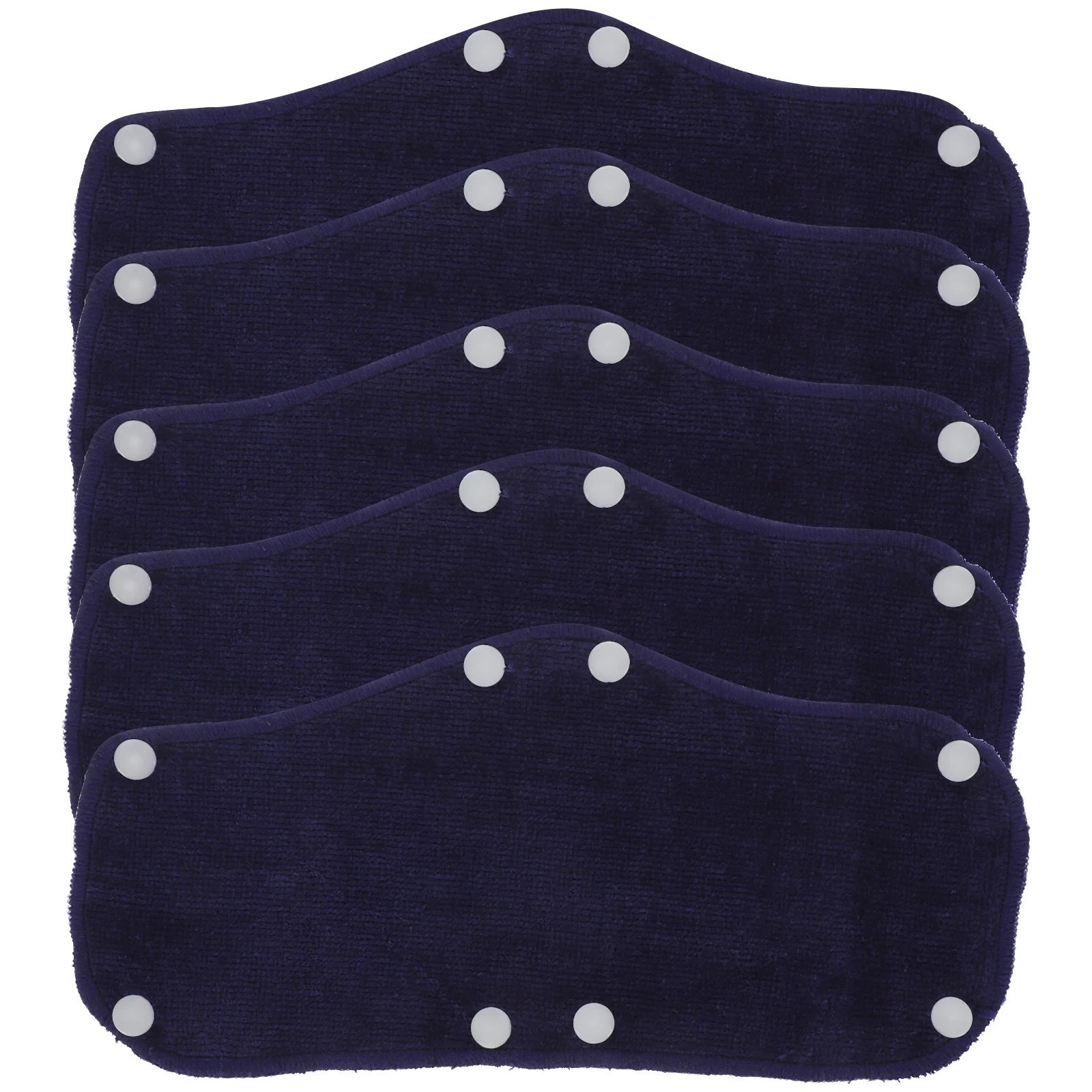 5 pezzi di fasce per il sudore per elmetto protettivo, lavabili, riutilizzabili, in stile fibbia, che assorbono il sudore, per caschi di sicurezza da costruzione