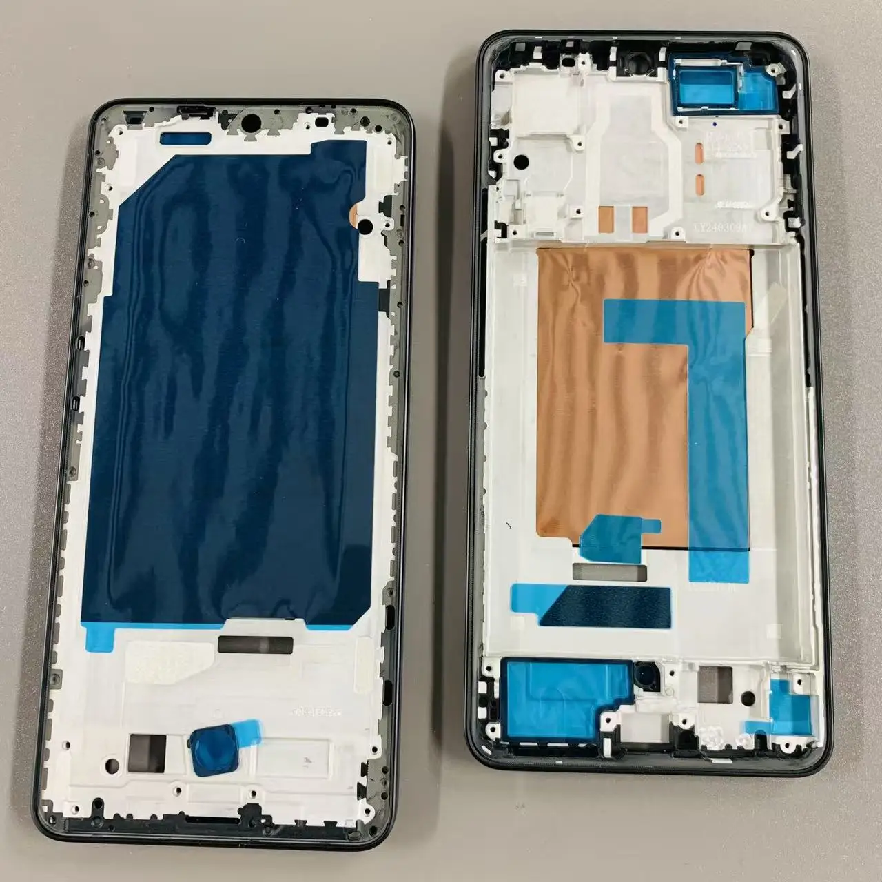 

Для Xiaomi Poco F6 передняя ЖК-рамка с боковой кнопкой, лицевая панель, запасные части для корпуса