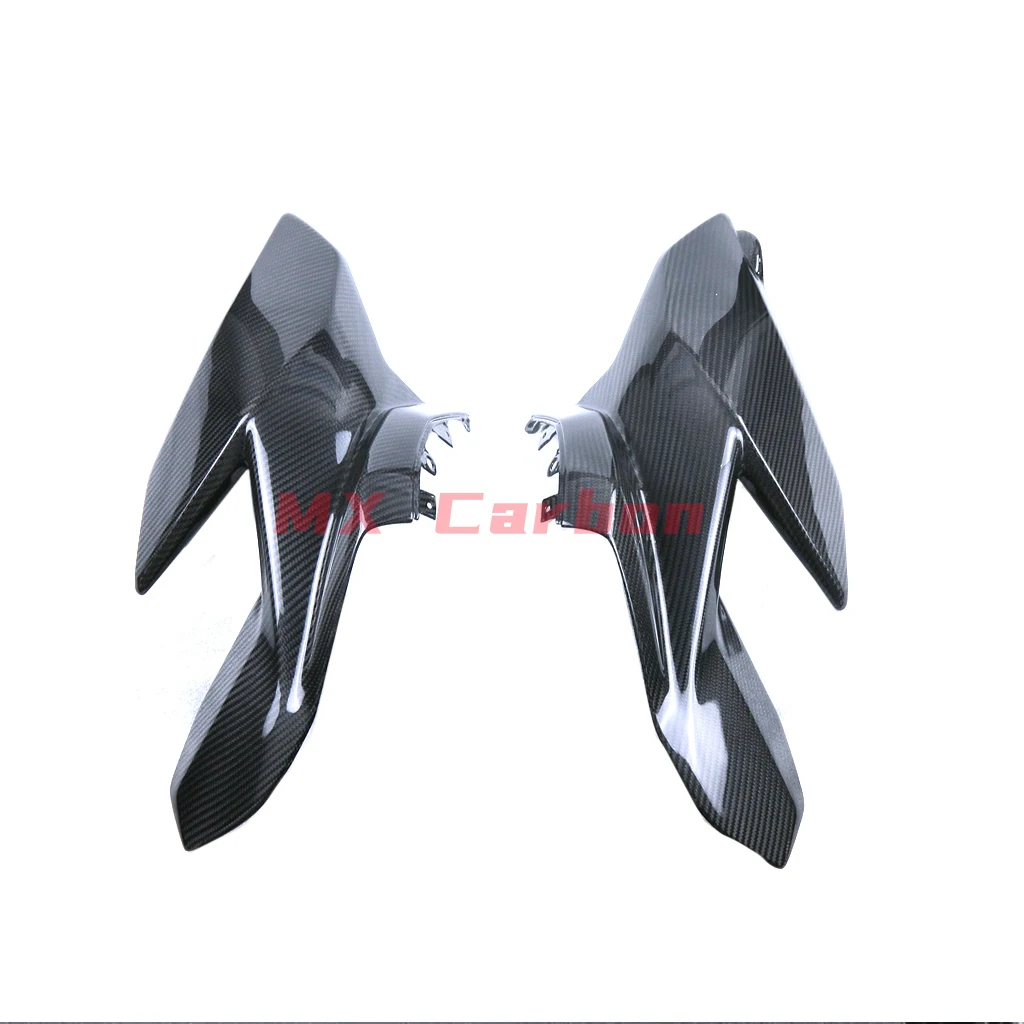 For Ducati Streetfighter V4 V4S 2020-2023 Upper Fuel Tank Side Panel Fairings Carbon Fiber Kits Motorcycle Modified Accessories