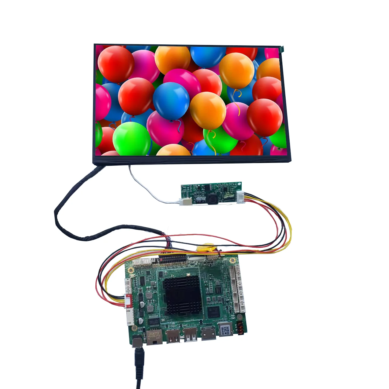 

GV101WXM-N30 BOE 10.1 inch resolution 1280x800 lcd screen with ys-m8 android board input LVDS speaker output