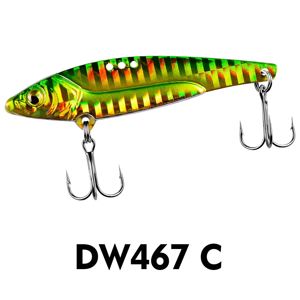 

New submersible long-range shot VIB metal lure bait for catching snapper with upturned-mouth bass is available for wholesale