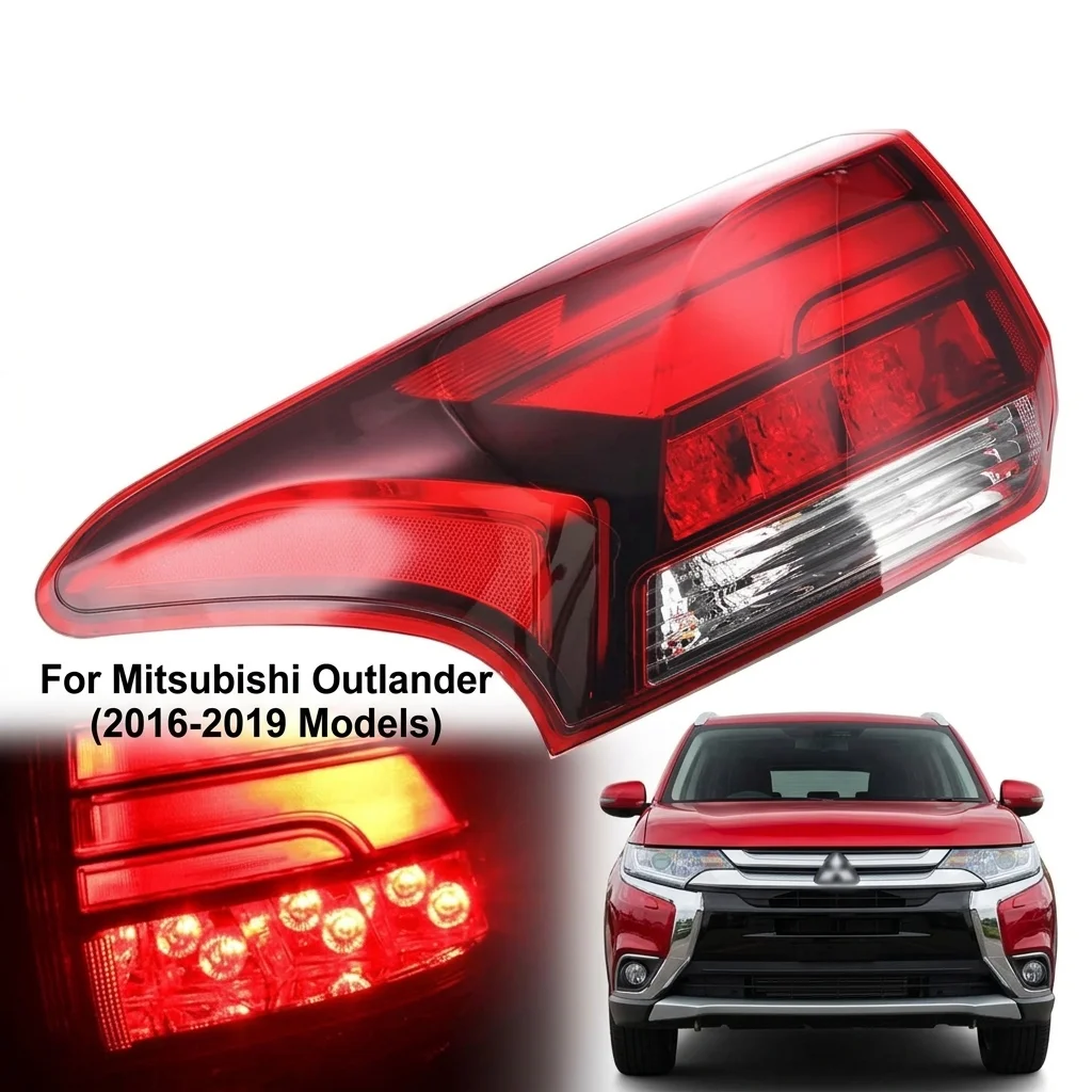 

Для Mitsubishi Outlander 2016-2021: Комплект задних фонарей со светодиодными указателями поворота, стоп-сигналами и фонарями заднего хода (левый/правый, внутренний/наружный) PHEV