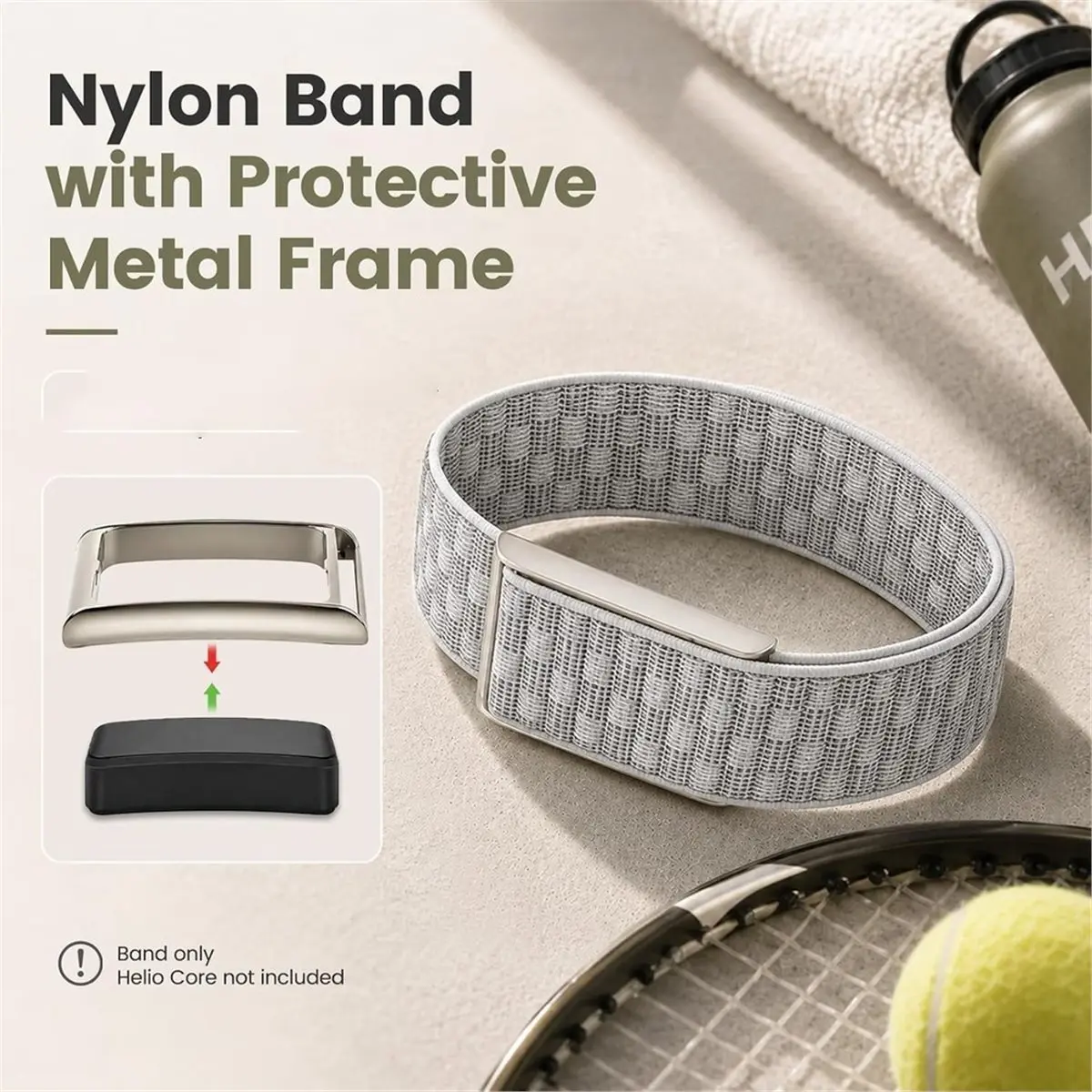 【~ New Y24A】Nylon Sport Band for Helio (Gen 1 & 2) - for Watch Band,Loop Wristband