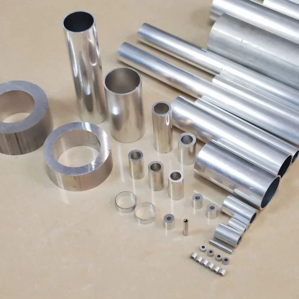 Imagem -02 - Corte de Alumínio Customizável do Tubo Faça Você Mesmo Customizável od 36 mm Espessura 0.250.5 mm 2-6.5 mm Longos 5000 Pcs