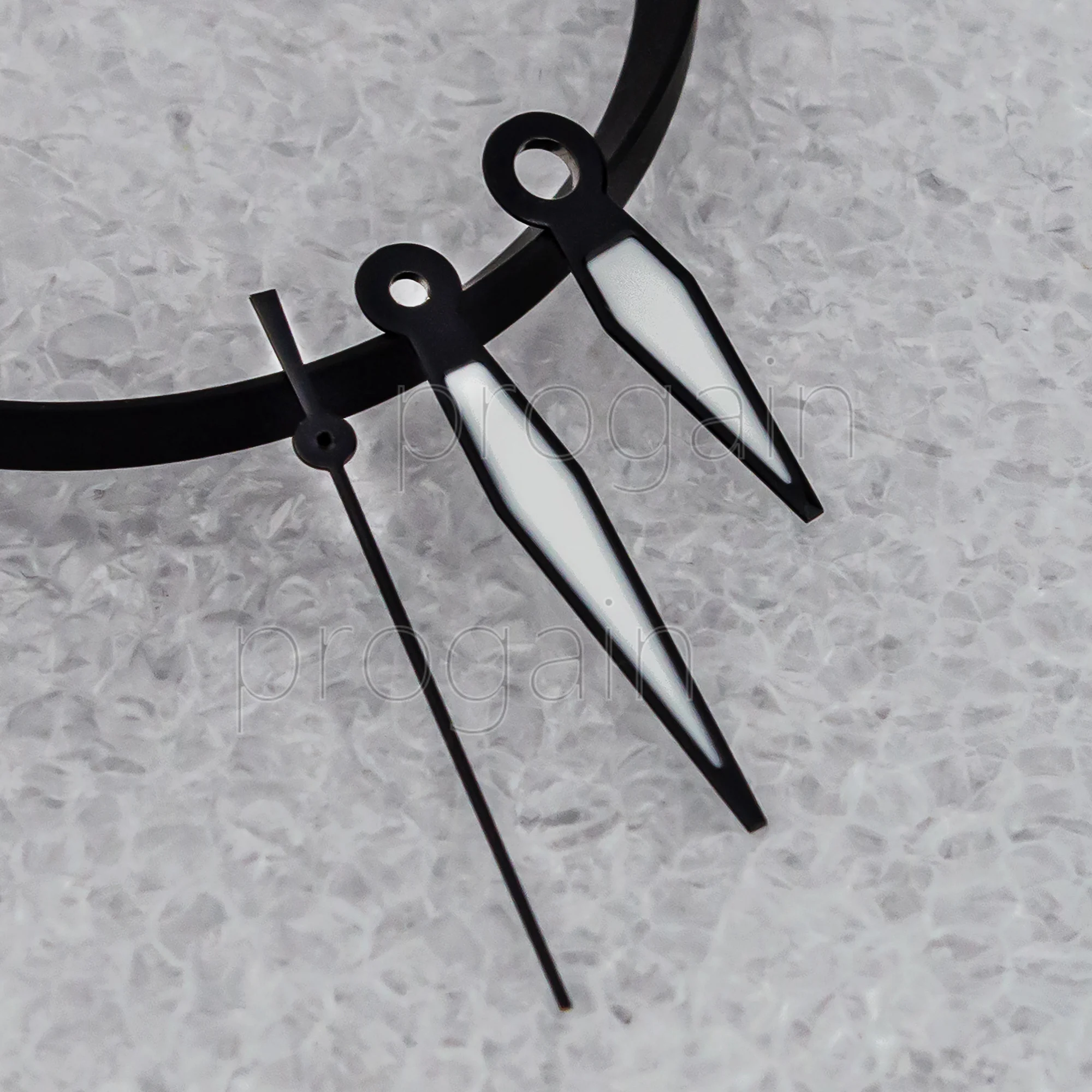 Agujas de reloj NH35, punteros luminosos verdes, manecillas de reloj NH35 para Mark XX fit NH35 NH36, movimiento mecánico Mod NH35