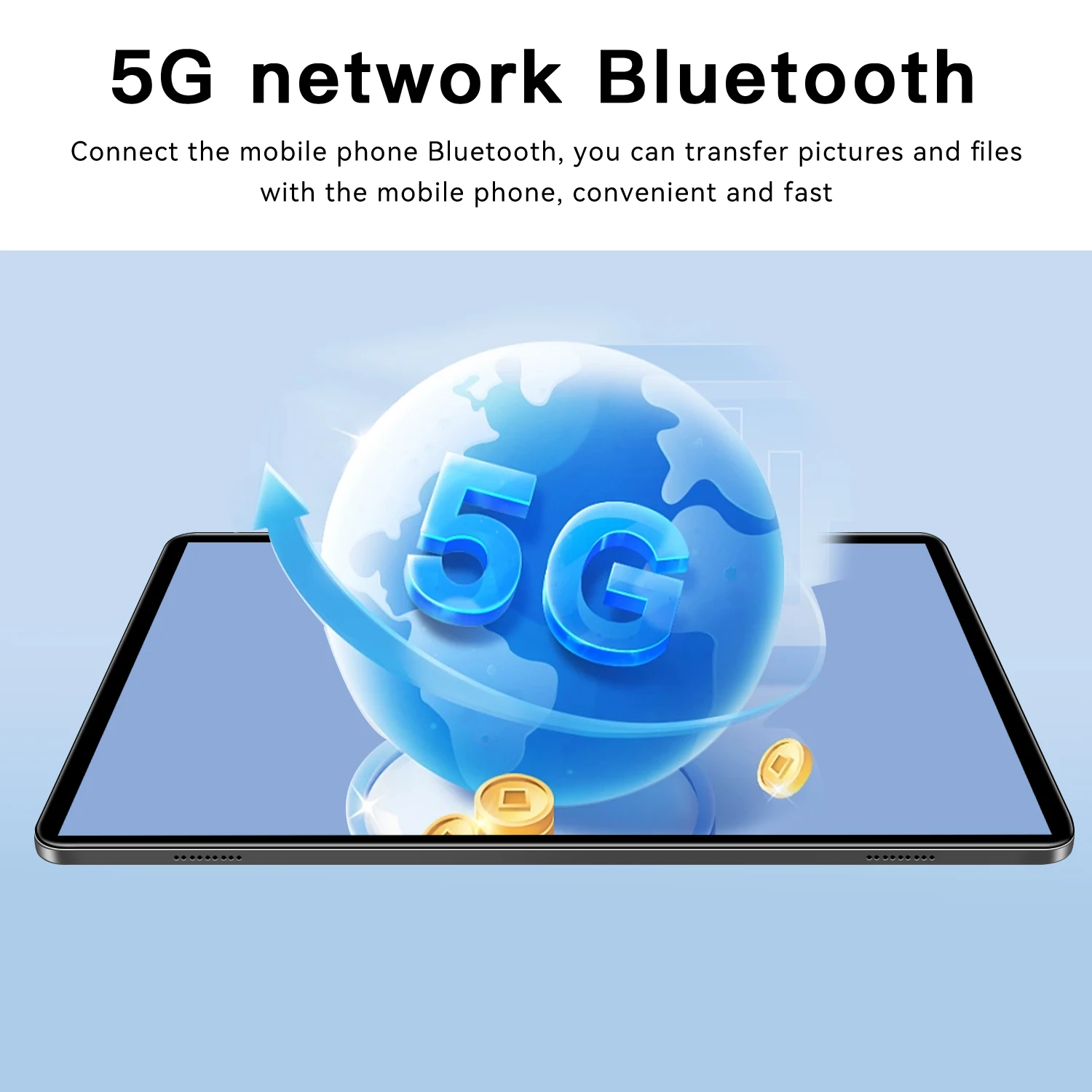 2025 New Global Version Pad 15 Tablet Android 14 10.1 Inch 16GB 1024GB 5G Dual SIM Phone Call GPS Bluetooth WiFi WPS Tablet PC