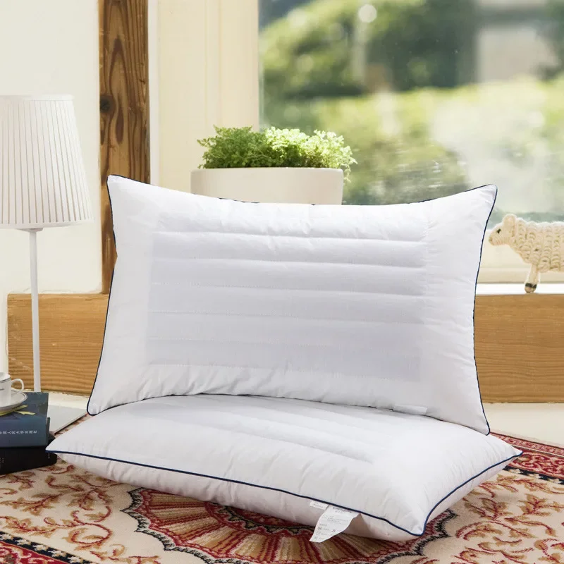 Bedding Pillow Neck Protection Pillows Geometri Shaped Buckwheat Husk Filling Cushion for Home Office Hotel Sleeping Pillow