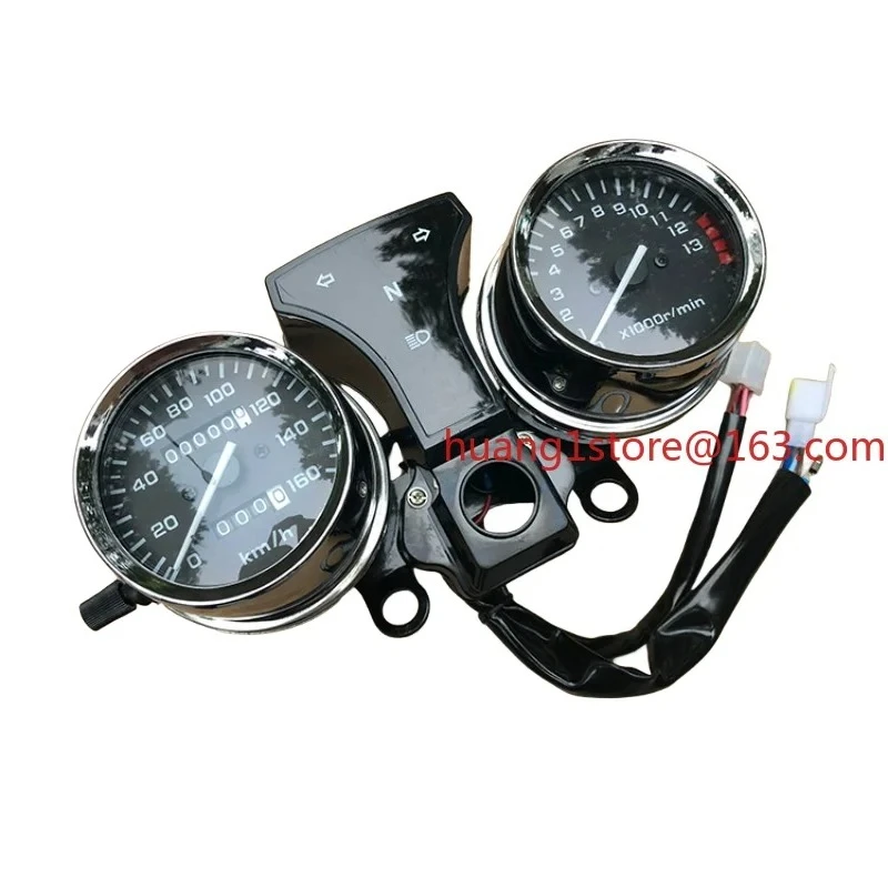 Speedometer Odometer Kilometer Meter Instrument Motorcycle Accessories -- Suitable for Honda Prince CM125