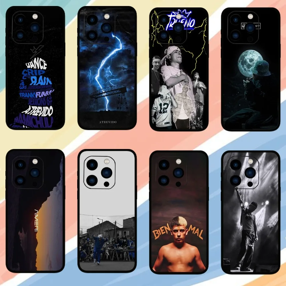 Singer apper T-Trueno A-Argentina Phone Case For iPhone 15 14 13 12 11 Pro Max mini XS XR X 8 Plus SE Cover