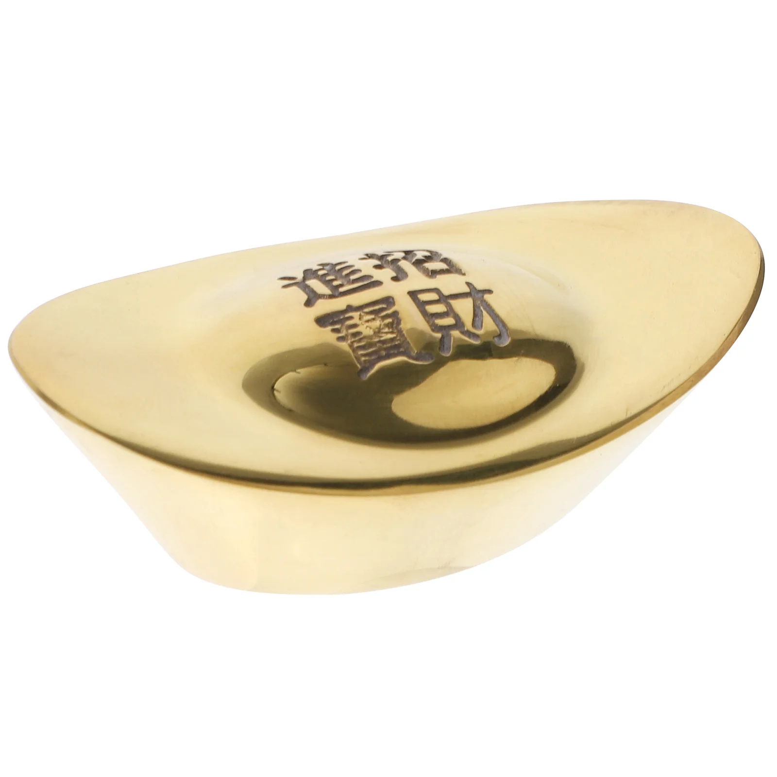 

Stylish Brass Pen Stand Ingot Style Heavy Duty Desk Organizer for Brush Pens Calligraphy Tools Writing Accessories Elegant