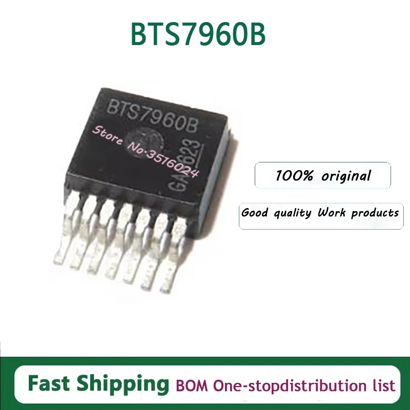 10PCS/lot  BTS7960B  BTS7960 TO-263  100% NEW