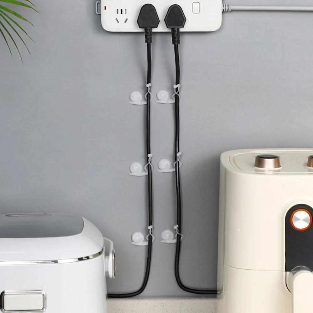 

10Pcs Plant Fixing Clips Plastic Durable Self-Adhesive Wall Holder Vine Organizer for Garden Home Decoration Vines Holder