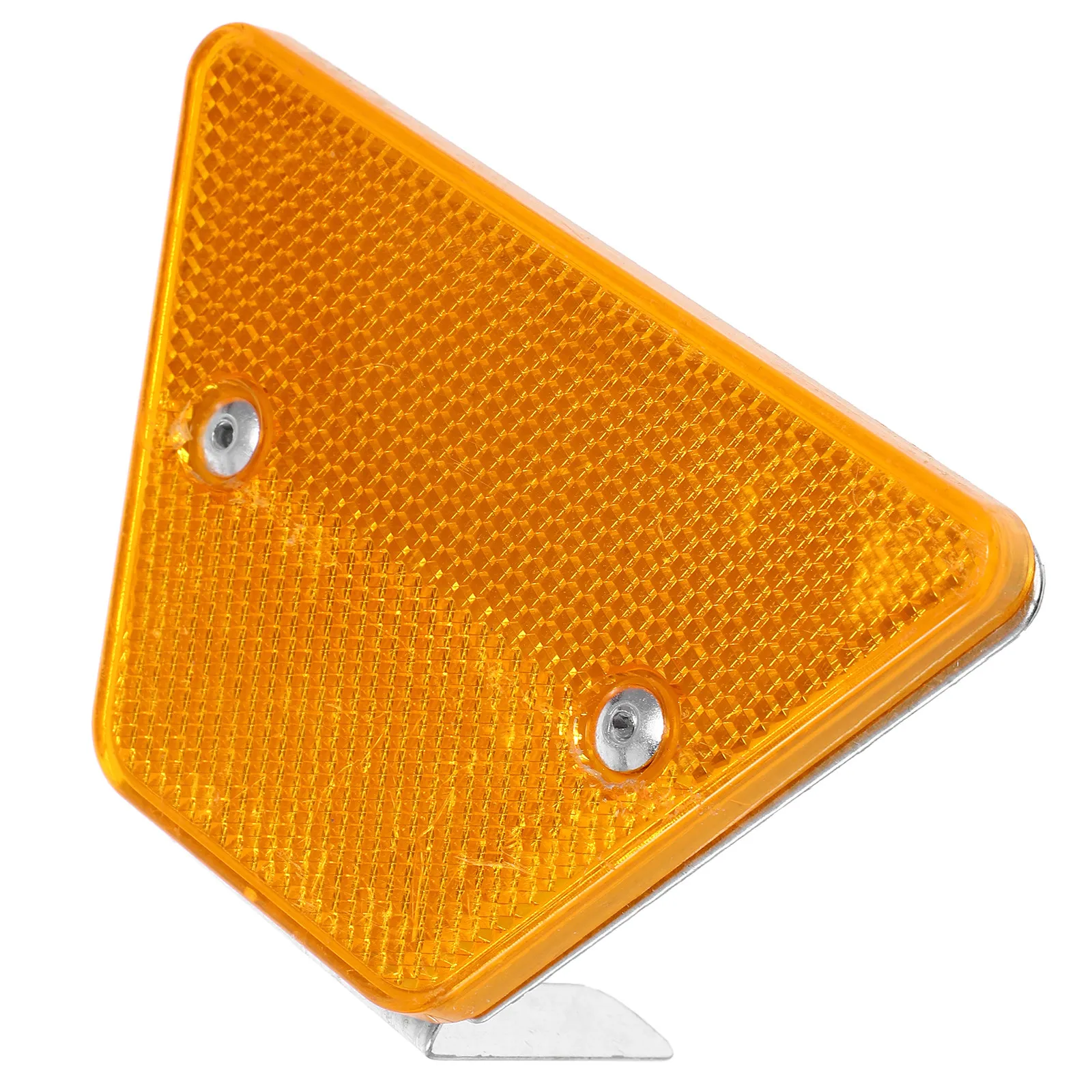 Reflective Driveway Marker Trapezoidal Profile Single Bracket High Brightness Road Reflector Pavement Marker Road Safety