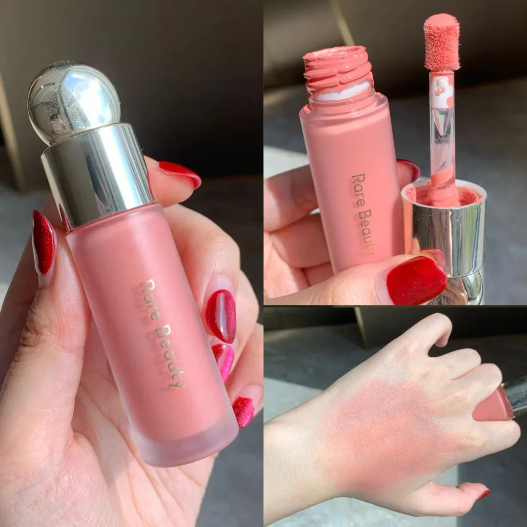 حار العلامة التجارية أحمر الشفاه أحمر الخدود كريم عيون السائل أحمر الخدود مرآة ماكياج مقاوم للماء الوجه كونتور الظل أحمر الخدود السائل أحمر الخدود #1