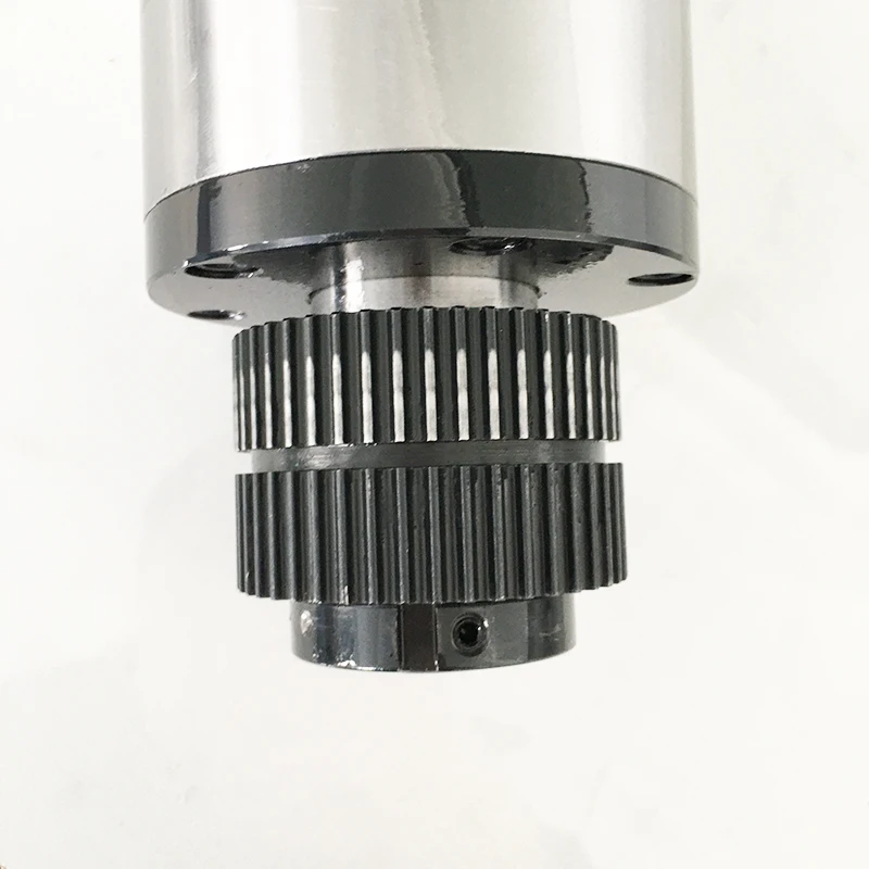 ISO40 Manual Tool-Change Belt-Driven Milling Spindle, Vertical Installation, 100mm Outer Diameter 6000rpm
