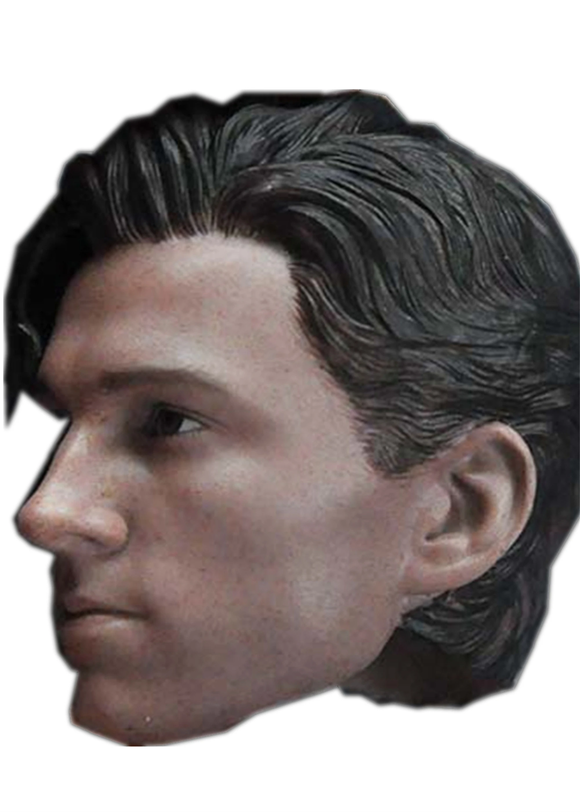 1/6 Scale Tom Holland Peter Little Spider Hero Head Sculpt Fit 12'' COOMODEL TBLeague Action Figure Body