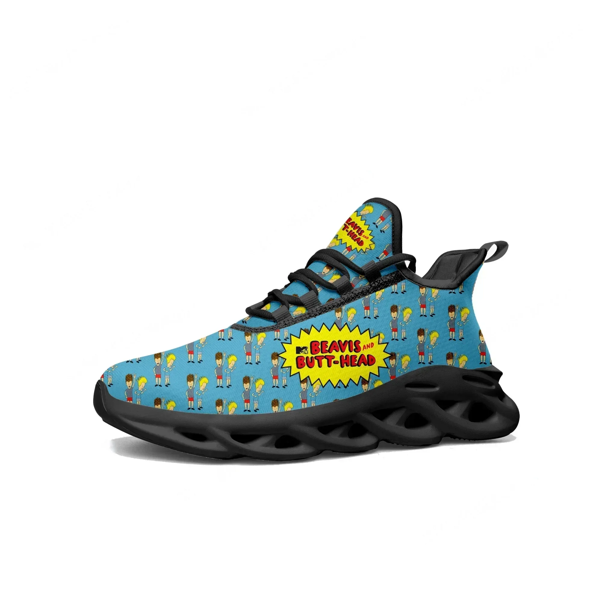 Butthead Butt Head Rock N Roll Flats Sneakers Mens Womens Sports Running Shoe High Quality Custom Lace Up Mesh Footwear