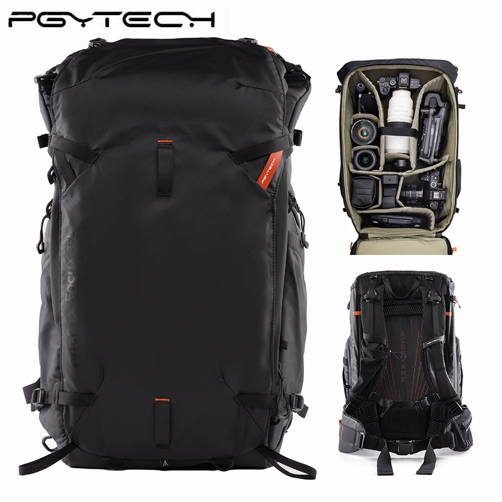 PGYTECH OnePro Focux Backpack 25L 35L For Outdoor Travel Photography Storage Standard DSLRs Cameras Or Tripod And DJI Drones