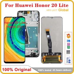 6.21'' Original For Huawei Honor 20 Lite HRY-LX1T LCD Display Touch Screen Digitizer Replacement For Honor 20 Lite Global LCD