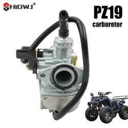 1pc 19mm Carburetor PZ19 Carb For Chinese 50 70 90 110 125 Cc ATV Quad Pit Dirt Bike Durable Practical 48mmBolt Hole Distance