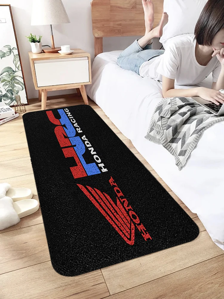 Hallway Rugs Living Room Mat H-Hondas Motorcycle Rugs Foot Carpet Doormat Floor Mat Carpet Anti Slip Mat Kitchen Car Boot Decors