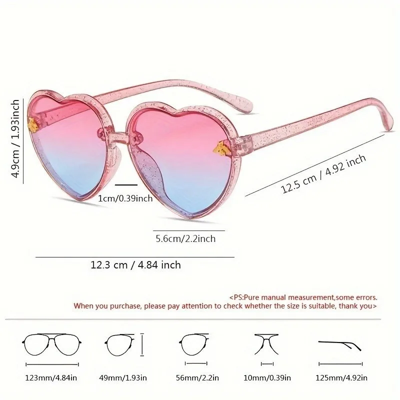 Neue Retro Love Frame Little Bee Dekobrille für Jugendliche, modische Brille für Jugendliche – Detail 6