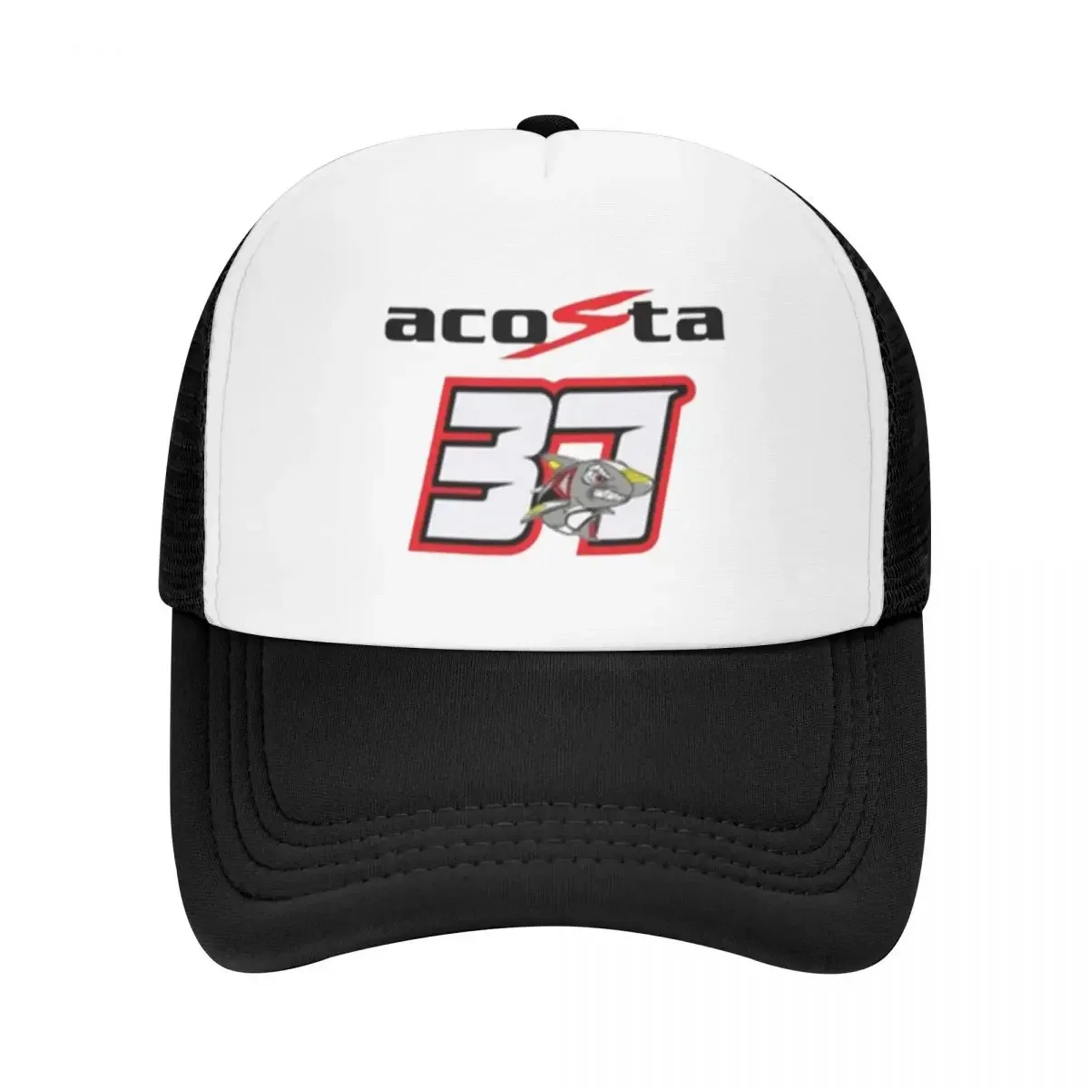 New Lucky Number # 37 Pedro Acosta Motorcycle Racing Cool Mesh Baseball Cap For Women Men Preppy Peaked Caps Four Seasons Sun Ha