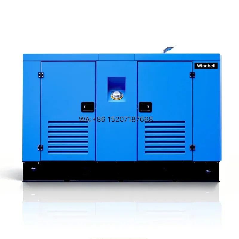 Wmwmnu for Hot Sale 8 Bar 185 cfm 385 cfm Stationary Screw Air Compressor for Deep Well Drilling