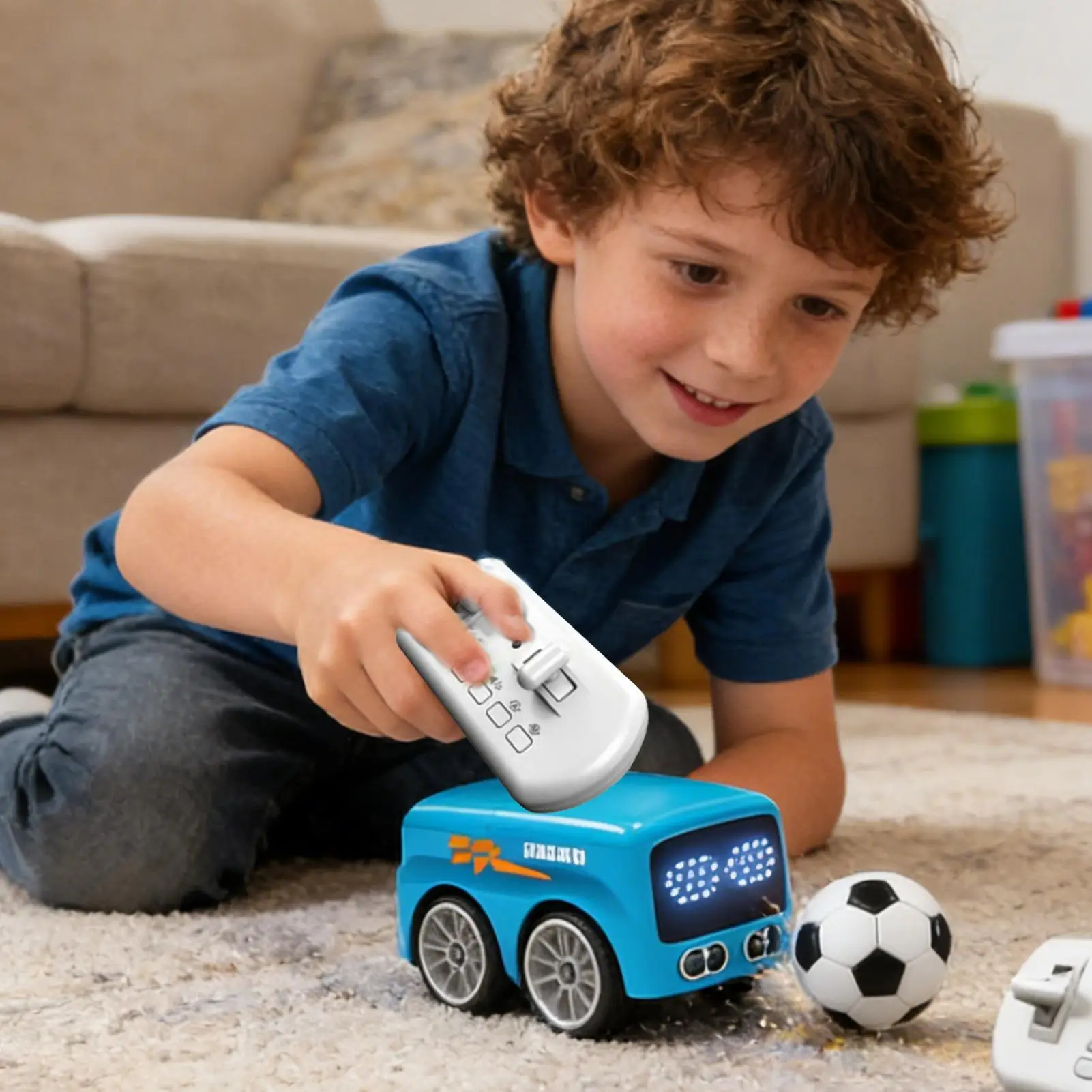Gesture Sensing RC Stunt Car Smart Interactive Bus Hand Controlled Remote Control RC Car Toys For Kids Ages 5-12 Girls Birthday