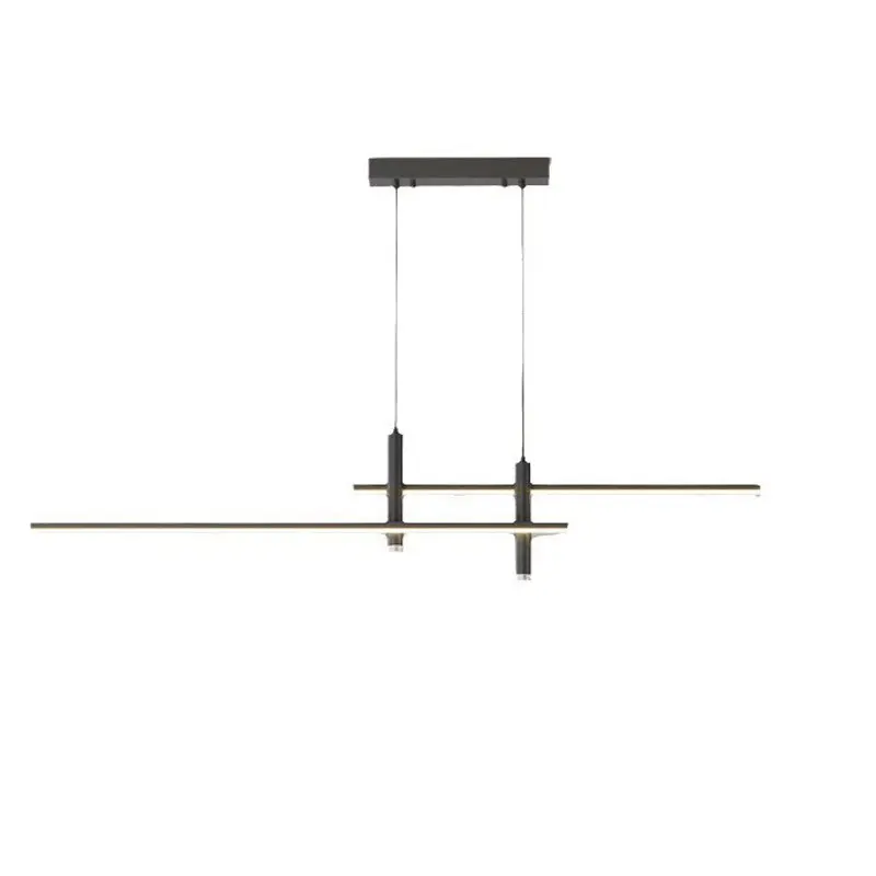Modern Minimalist Dining Room Table Light With Nordic Personalized Design, Office Line Pendant Light