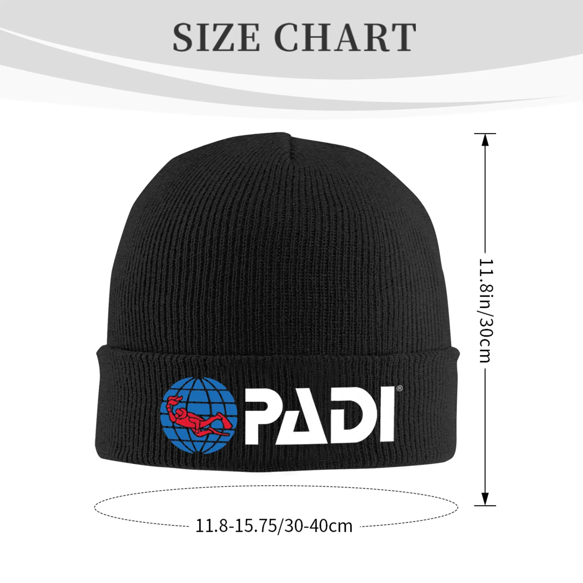 Scuba Driver Padi Winter Skullies Beanies Hat Warm Autumn Knitted Hats Bonnet Caps for Women Men