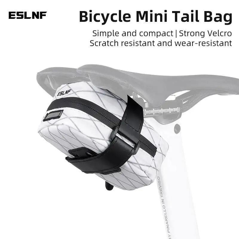 AliExpress ESLNF Waterproof Reflective Tail Velcro Quick Release Riding Bike Saddle Bag Bicycle Accessories