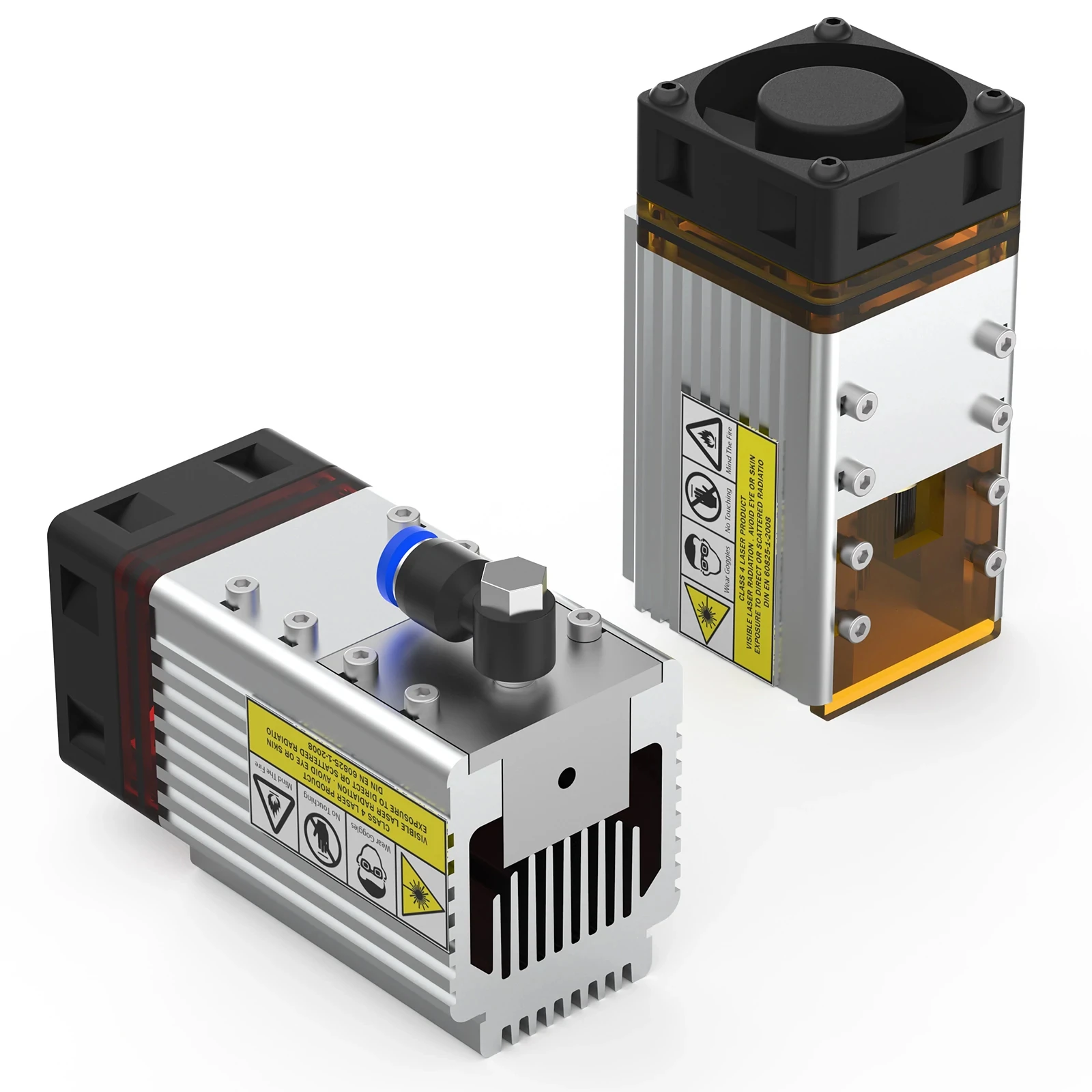 450nm Blue Square Spot A40630 50W Laser Module Kits for Metal / Stainless Steel Engraving Wood MDF DIY Mark Cutting Tool