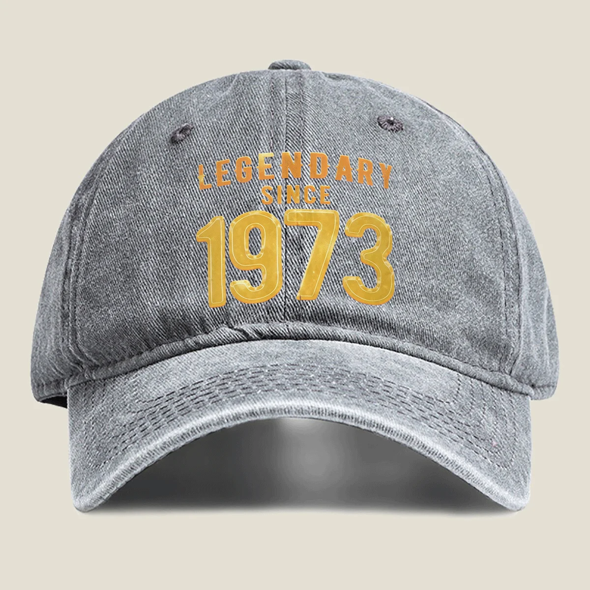 Legendary-Since-1973-Washed-Cotton-Baseball-Cap-Unisex-Casual-Sports-Golf-Hat-for-All-Seasons
